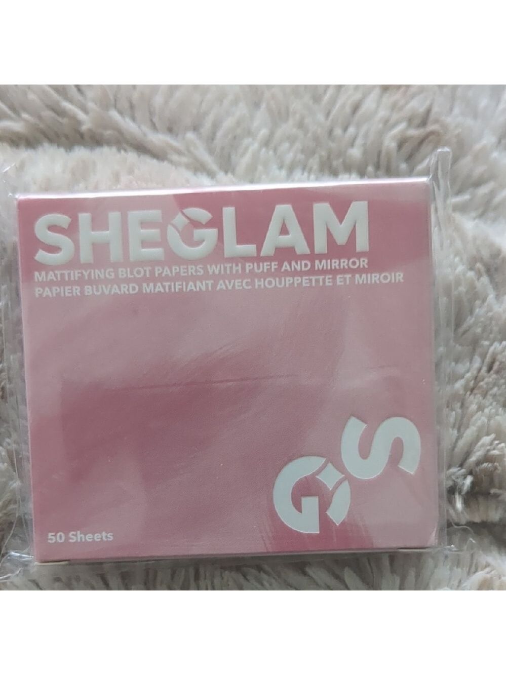 New sheglam blotting papers